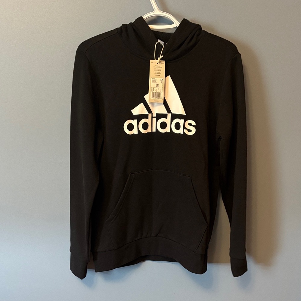 Adidas Black Pullover with White Emblem